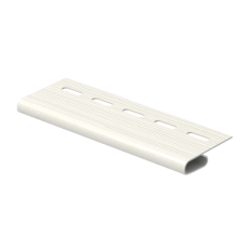 Завершающая планка (ПВХ) Классика - белая
