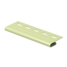 Завершающая планка (ПВХ) Классика - цвет зеленый