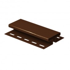 Н-планка (ПВХ) Классика - цвет коричневый