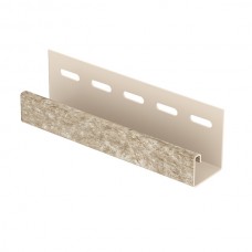 J-планка Стоун-хаус Кварцит светло-бежевый