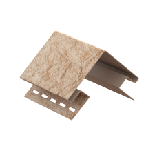 Наружный угол Стоун-хаус  Камень золотистый