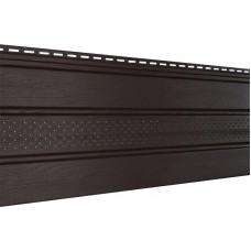 Софит CLASSIC — Коричневый, с частичной перфорацией